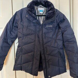 Columbia jacket-Navy/ Omni-heat